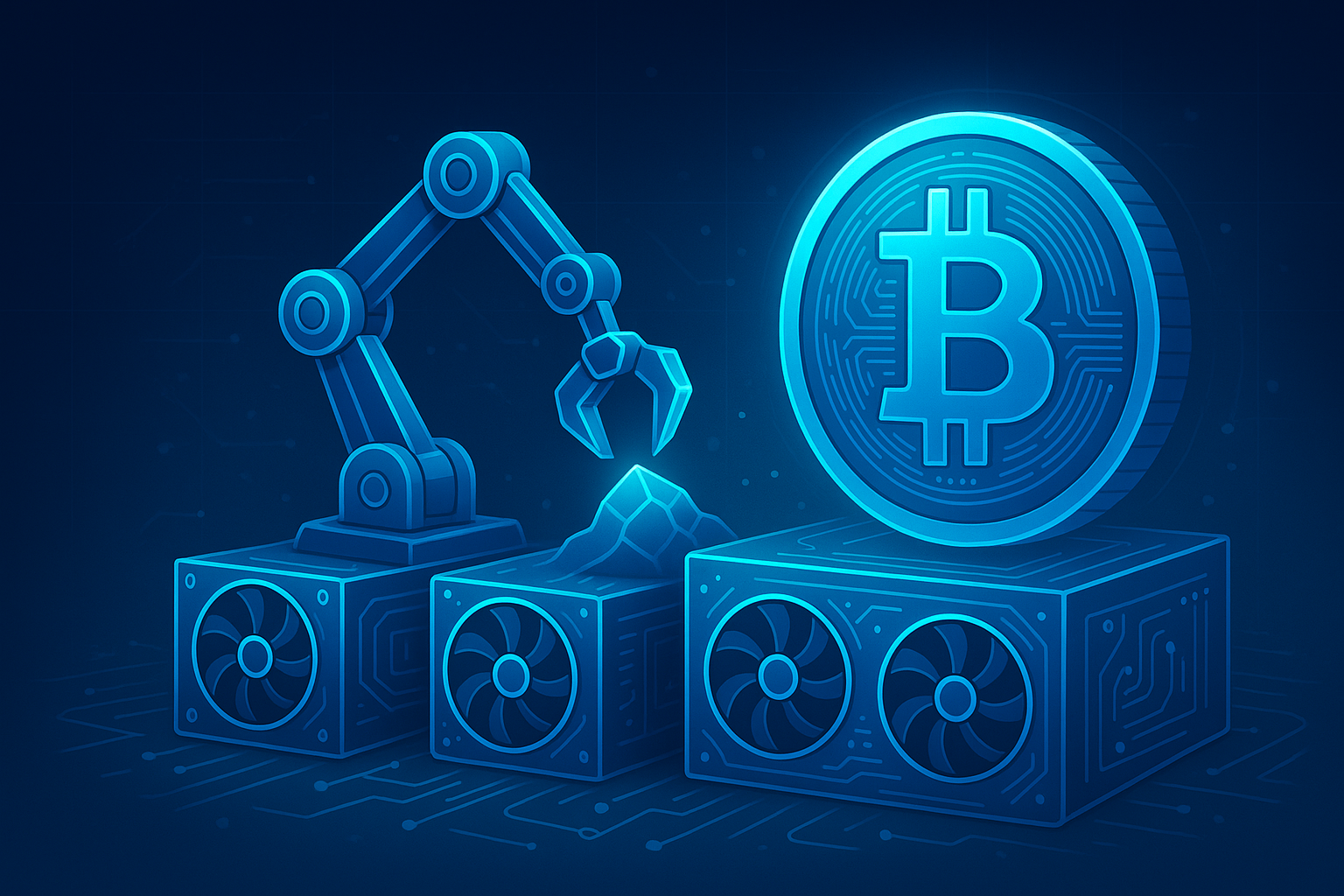 Bitcoin mining heater diagram